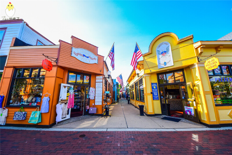 washington street mall 五月角有一片非常热闹