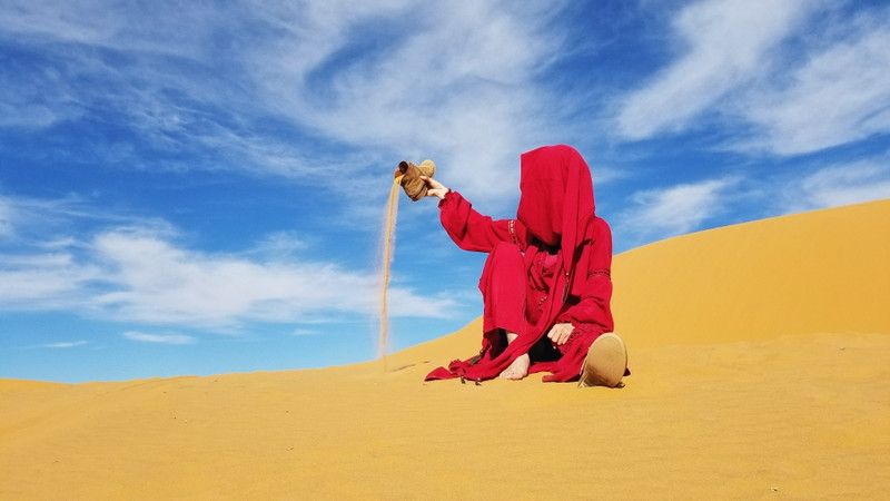迷途的小柒在西撒哈拉沙漠的旅图20180228