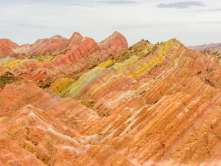七彩丹霞
