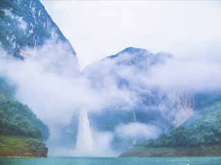 恩施清江蝴蝶崖