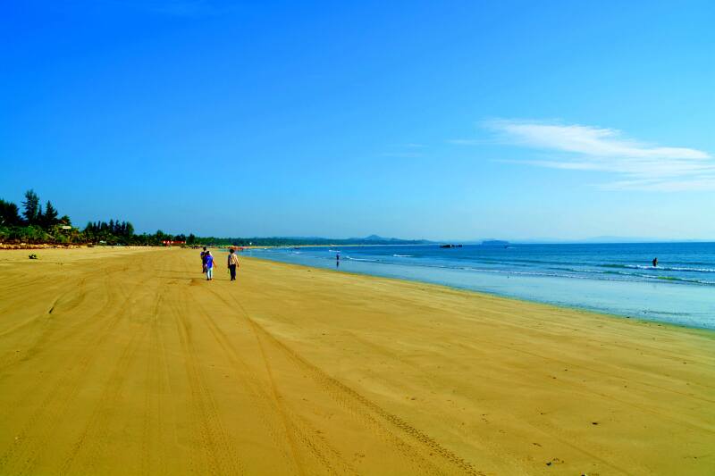 未开发的处女地,孟加拉湾维桑海滩【途牛首发】.