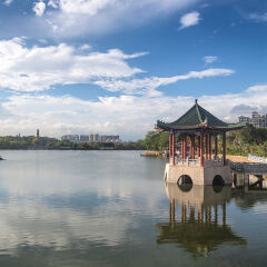 惠州市西湖城市风光