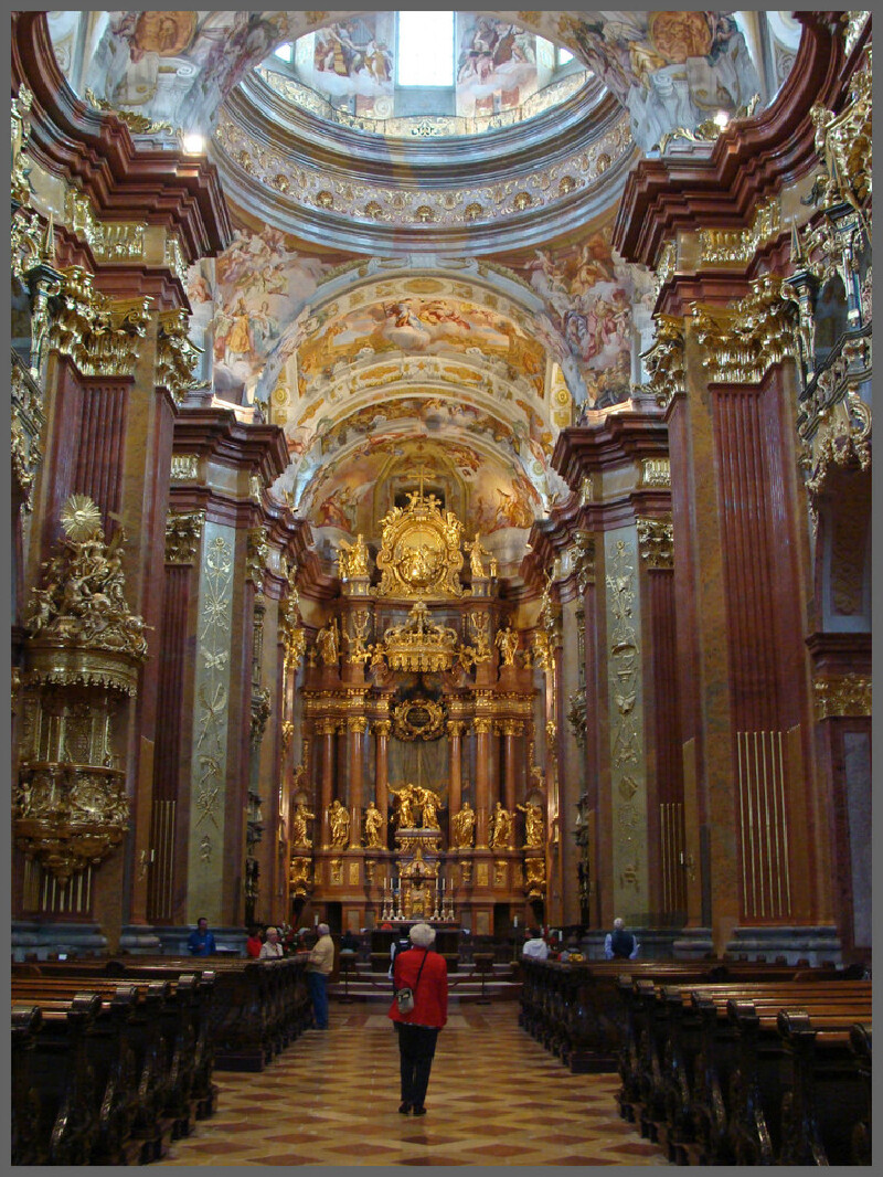 电影《音乐之声》外景拍摄地之一,精美绝伦的梅克尔修道院