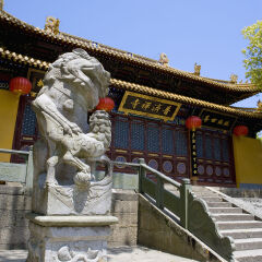 中国,浙江,普陀山,普济寺景区,普济禅寺,