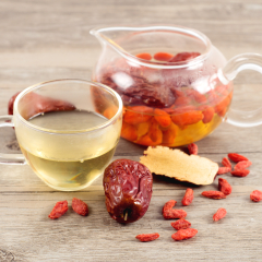 Jujube, Chinese dried red date fruit and Jujube on white
