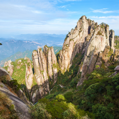 Mount Sanqing scenic. World Geo park.