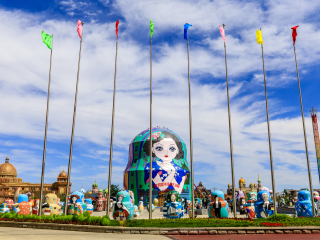 满洲里套娃景区