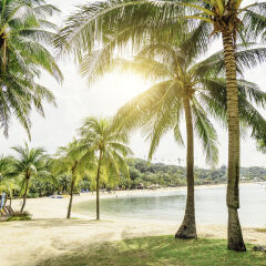 Sentosa Island Beach, Singapore