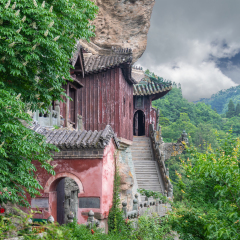 湖北武当山南岩宫风光