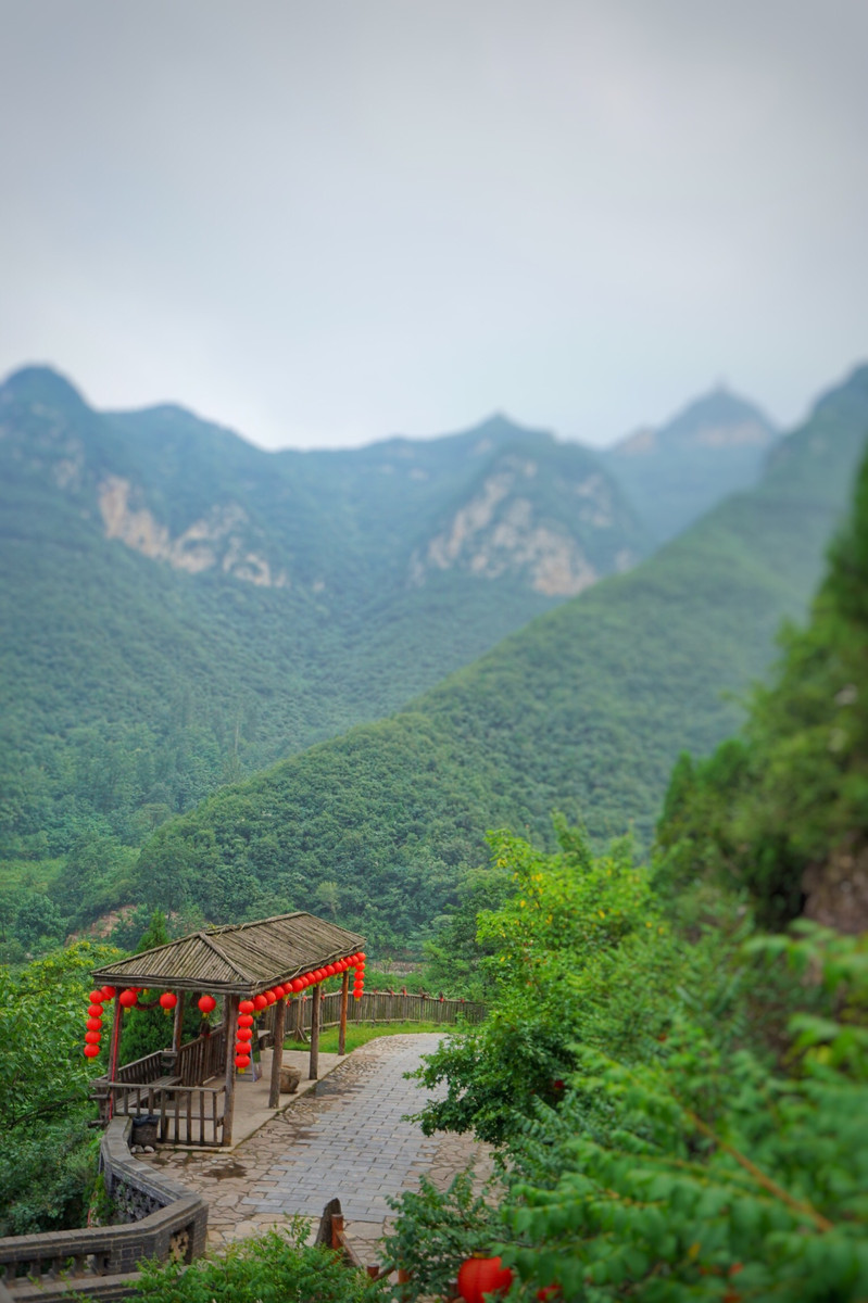 回归自然住窑洞,云丘山窑洞大院坐落于云丘山旅游风景区内康家坪村