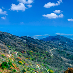 Lianyungang City after the Yuntaishan natural landscape