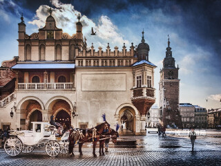 克拉科夫老市政厅钟楼