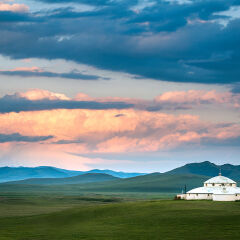 草原蒙古包