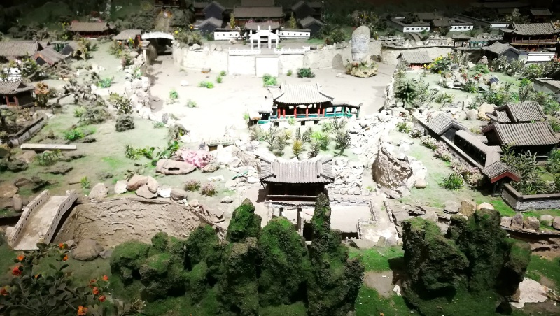 北京大观园                      大观园模型