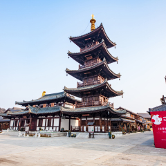 无锡市拈花湾小镇建筑景观