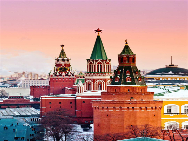 俄罗斯莫斯科+圣彼得堡+新西伯利亚+贝加尔湖