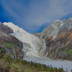 Hailuogou natural scenery