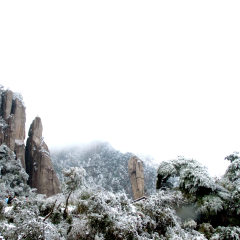 Sanqingshan Mountain in Jiangxi Province natural landscape