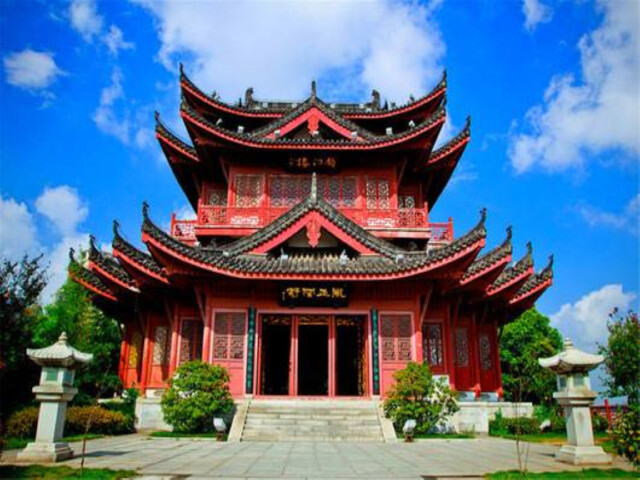  庐山三叠泉 黔龙大观园 浔阳楼 锁江楼1日游>纯玩0购物含大门票九江