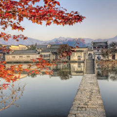 Late fall morning at Hongcun