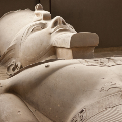 Statue of Ramses II, the museum Saqqara, Egypt