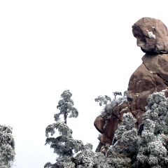 Sanqingshan Mountain in Jiangxi Province natural landscape