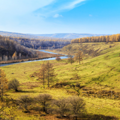 不冻河奇特的地质景观