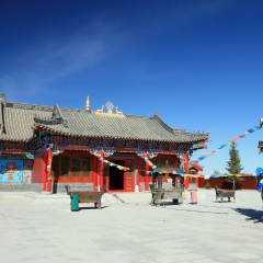 Kanjur temple worship and prayer