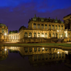 Dresden, Germany, Zwinger Palace 景点模块