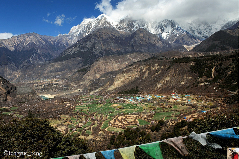 南迦巴瓦格嘎村观景台