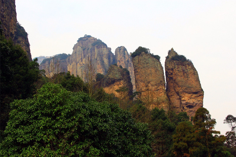 雁荡山灵峰双笋峰图片