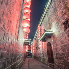 Chengdu Jinli night scene