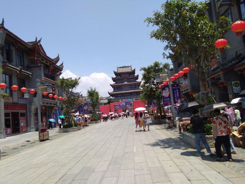 以穿越时空的意念去与台湾岛最近的海坛古城逛逛