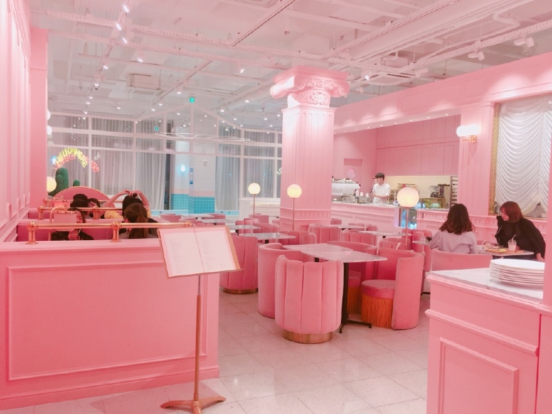 韩国的网红咖啡店