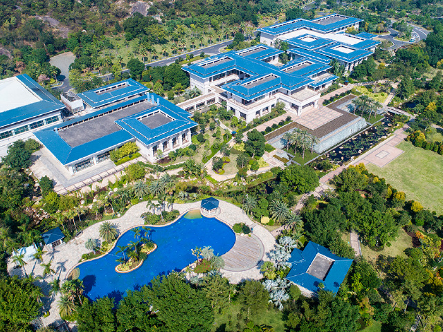 厦门海悦山庄酒店航拍