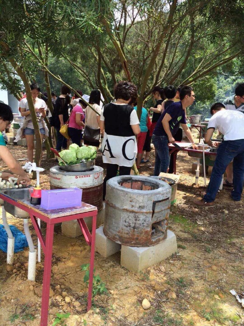 深圳宝安九龙山生态园农家乐一日游野炊游玩