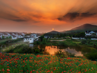 黄龙岘茶文化村