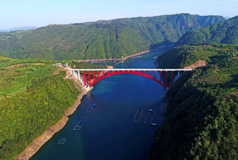 穿越起点:湖山乌溪江大桥