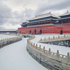 故宫 午门雪景