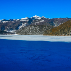 There is two lakes at the national park, Shudu lake and Bita Hai Lake at Potatso National Park in Shangri-La County, Yunnan Province in China.
