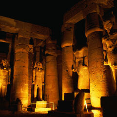 Luxor temple at Night