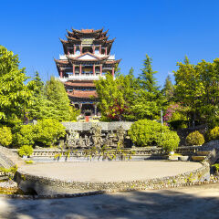 云南大理罗荃半岛风景区