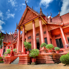 National Museum in Phnom Penh - Cambodia (HDR)