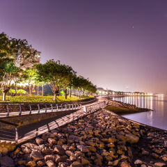 深圳湾 夜景