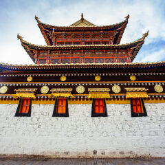 甘南郎木寺