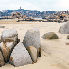 Beach on Pingtan Island