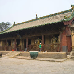 Sculpture in Shuanglin Temple,Monastery,Gompa,Wat, Shanxi Province