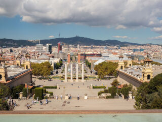 巴塞罗那西班牙广场