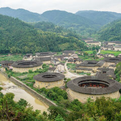 福建漳州南靖田螺坑土楼群