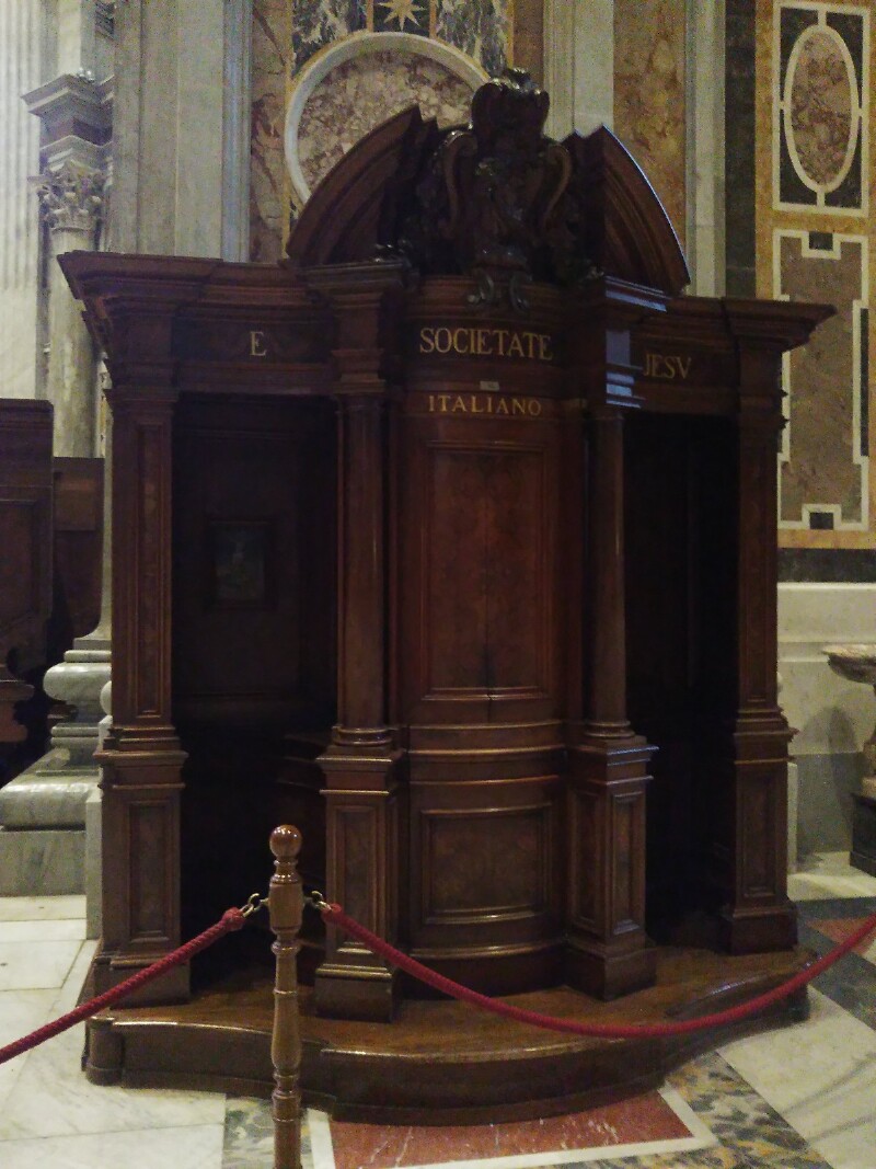 教堂里的忏悔室